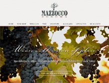 Tablet Screenshot of mazzocco.com